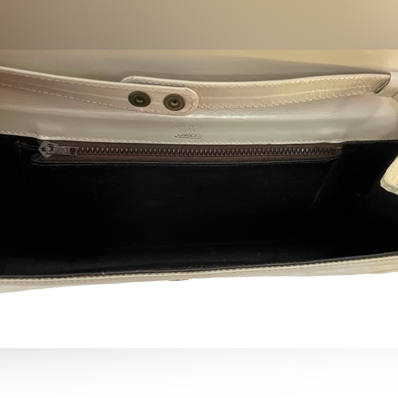 VINTAGE GUCCI AUTHENTIC 50s-60s GUCCI CLUTCH/SHOULDER BAG EXCELLENT CONDITION - Picture 11 of 15